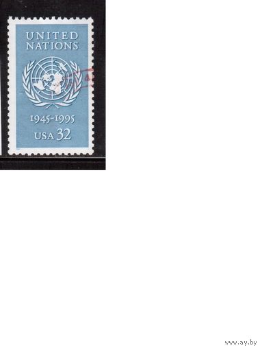 США-1995 (Мих.2582) , гаш., ООН
