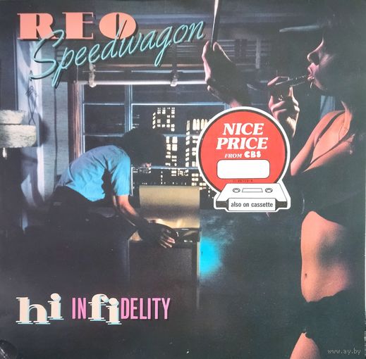 REO SPEEDWAGON /Hi In Fidelity/1980, CBS, LP, EX, Holland
