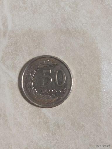 50 грошей 2016 Польша