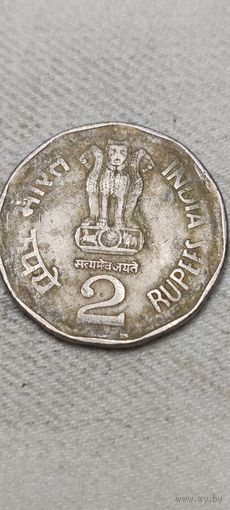 Индия 2 рупе 1999