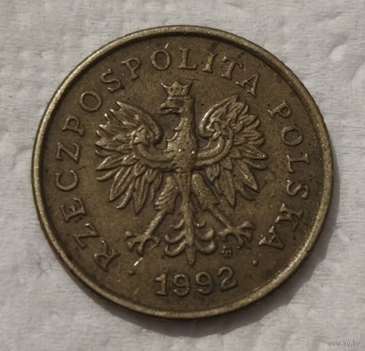 Польша 5 грошей, 1992 (14-3-10)