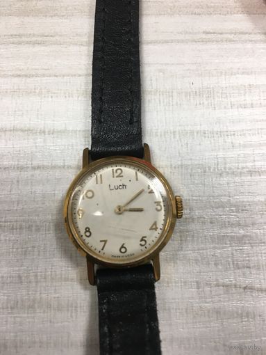 Часы луч тикают