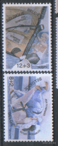 БЕЛГ*. М. 2171/72. 1984. Олимпийская серия. ЧиСт.