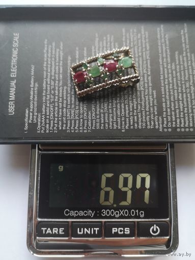 Лот (3) серебряное украшение, кулон, подвеска, серебро (925). С 1 рубля без МЦ