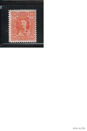 Черногория(Княжество)-1907,(Мих.66) * , Стандарт, , Князь Никола I,(1)