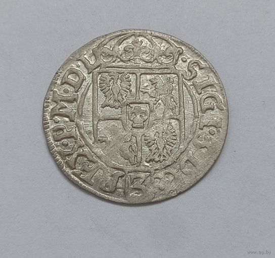 Россып Паўтаракаў!, 1626, Быдгощ. Z 6 / Z 4. Точки у креста. Редкий, без обращения!