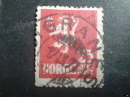 Норвегия 1922 стандарт, герб