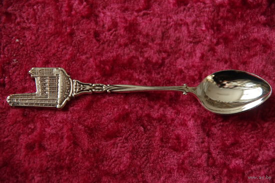 Ложка с серебрением сувенирная коллекционная  В8