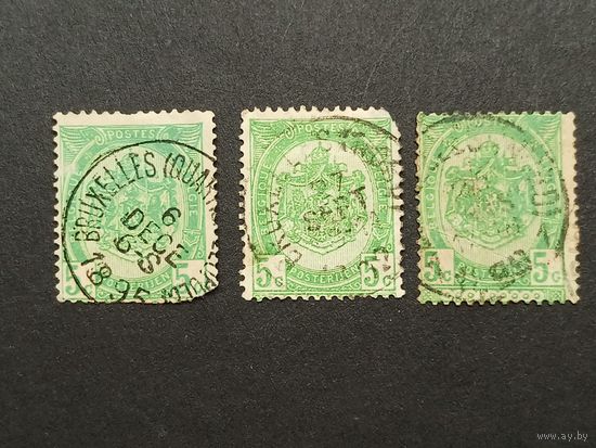 Бельгия 1893. Герб