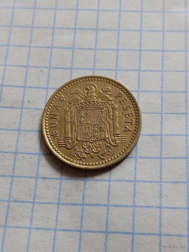 1 песета 1975 года