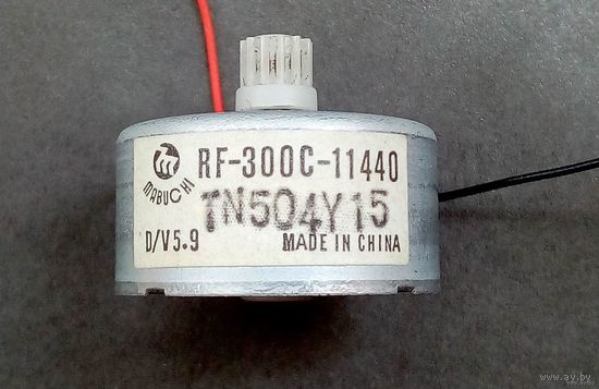 RF-300C-11440 DC3V 5V  7750RPM D / V 5.0 Мини-круглый мотор 24 мм для CD DVD-плеера.