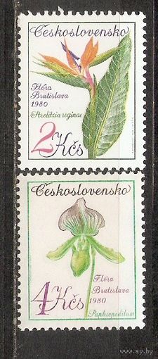 ФФ1 Чехословакия 1980 Цветы