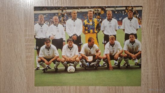 Постер Из журнала Дон Балона ЕВРО 1996 Англия