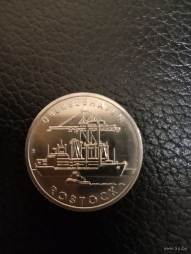 5 марок ГДР порт Росток