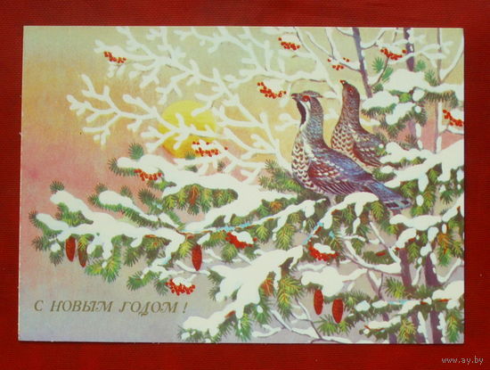 С Новым годом! Чистая. 1989 года. Базаров. 892.
