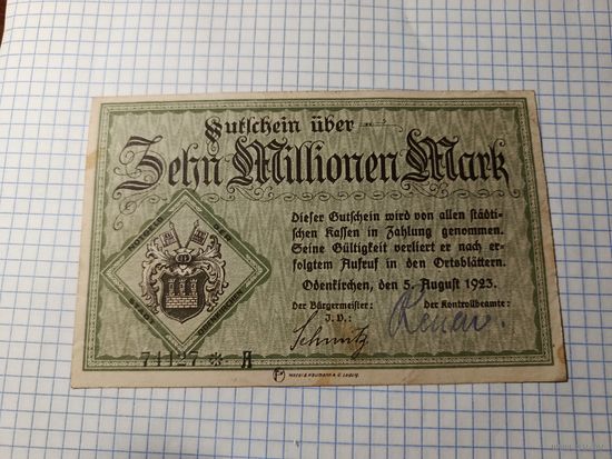 Германия 10 миллионов марок (10)