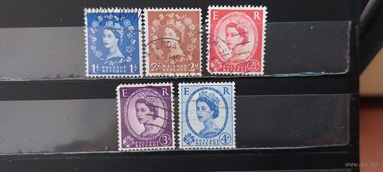 РАСПРОДАЖА. ВЕЛИКОБРИТАНИЯ 1952-60г. Гаш.