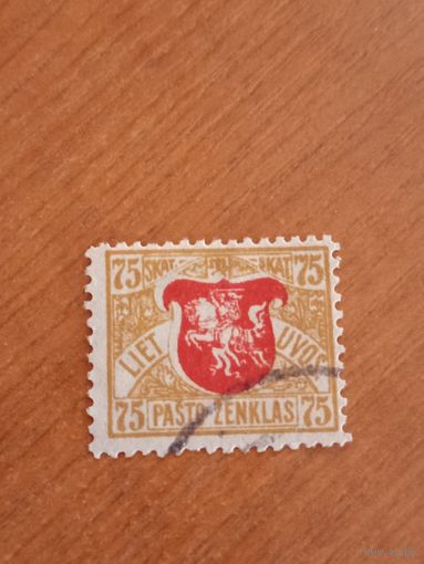 1919 Литва Мих 57 герб Погоня (3-13)