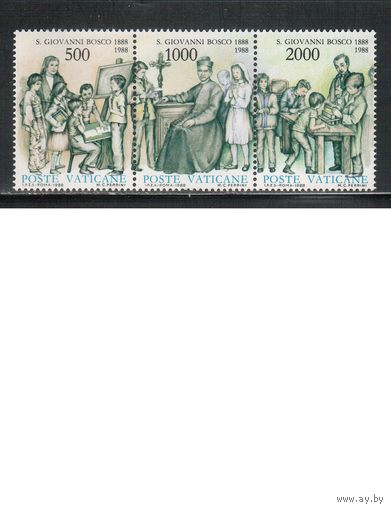 Ватикан-1988,(Мих.937-939) **   , Религия, Личности(полная серия)