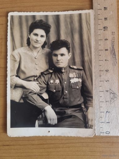 Фото ст.сержанта 1947 г. Польша.
