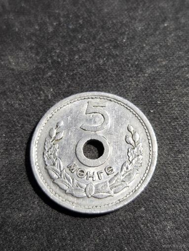 Монголия 5 мунгу 1959