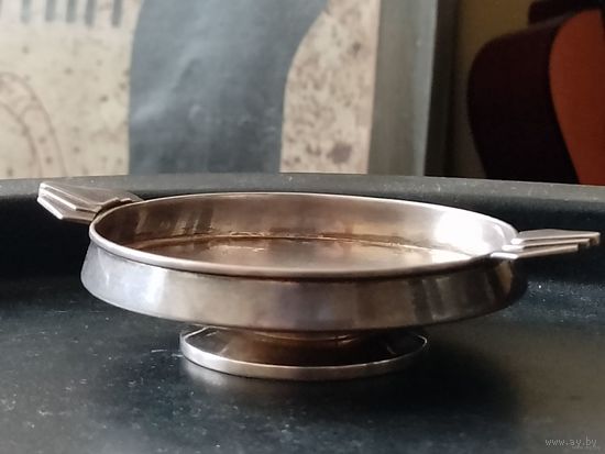 Лот по первой мировой войне. Антанта. Офицерская Солонка сахарница тарелочка чаша MANOAH RHODES & SONS Ltd Bradford серебро Стерлинг пр. 925 СЕРЕБРО!!! КРАСИВЫЕ КЛЕЙМА!!!