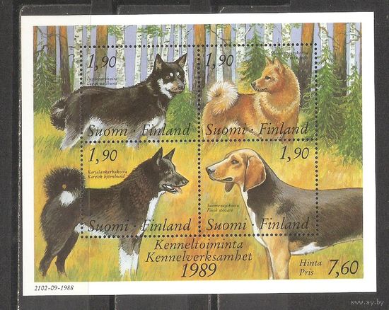 ФФ3 Финляндия 1989 Собаки