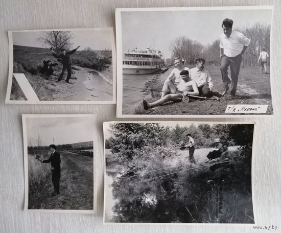 Фото. "Рыбалка". 60-е годы. Цена за 1шт.