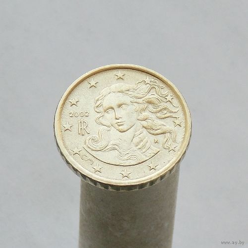 Италия 10 евроцентов 2002