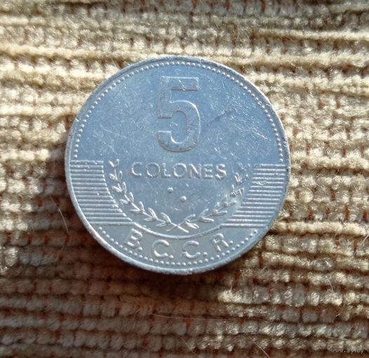 Werty71 Коста Рика 5 колонов 2008