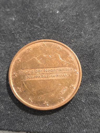 Нидерланды 5 евроцентов 2015