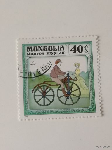 Монголия 1982. История развития велосипеда.