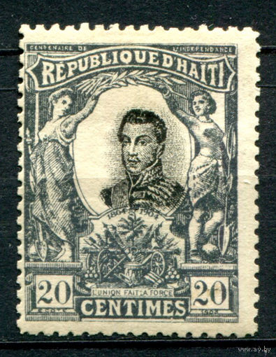 Гаити - 1904г. - Александр Сабес Петион, 20 с - 1 марка - MH [Mi 79]. #4-W1-117-B-1