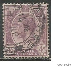 Стрейтс Селтмент. Король Георг V. 1912г. Mi#140.