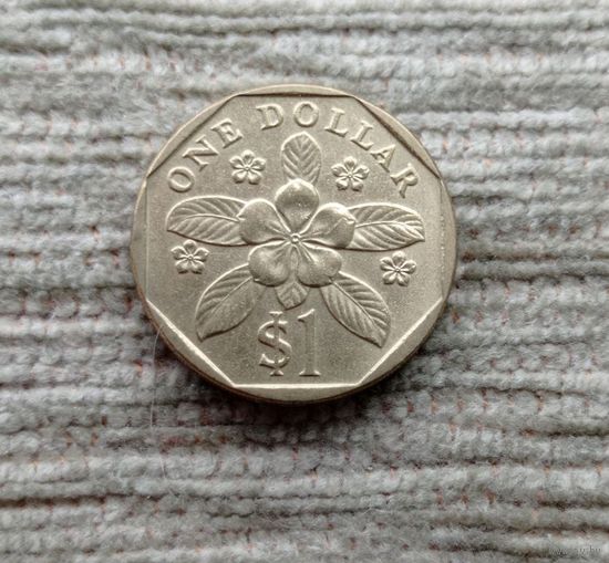 Werty71 Сингапур 1 доллар 1990