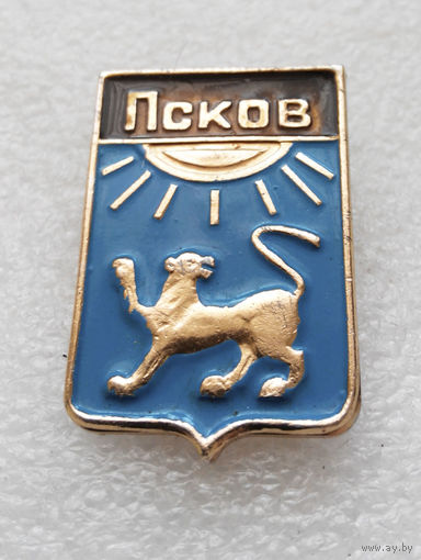 Псков. Герб города. Геральдика. Города России #1189-CP20