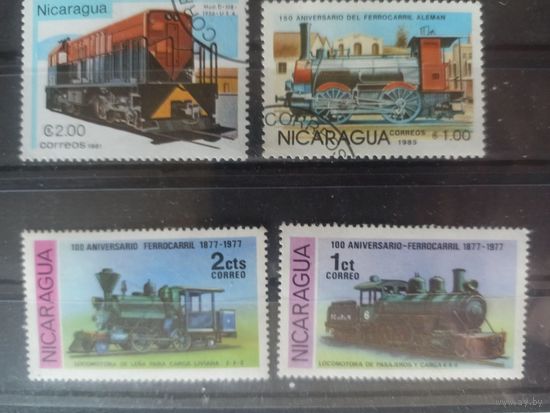 Никарага. 1978. Локомативы.