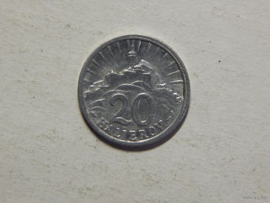 Словакия 20 геллеров 1942г
