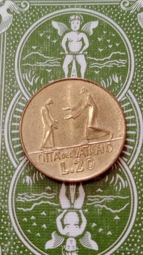 Ватикан 20 лир 1978