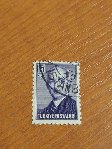 1948 Турция Исмет Иненю 2-й президент (2-7)