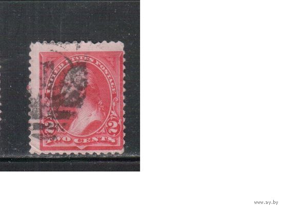 США-1894, (Мих.90), гаш.   , Стандарт, Президенты, Вашингтон(2)
