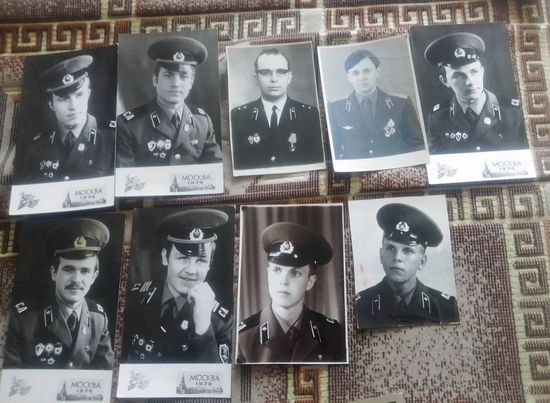 Фото воинов Советской Армии.