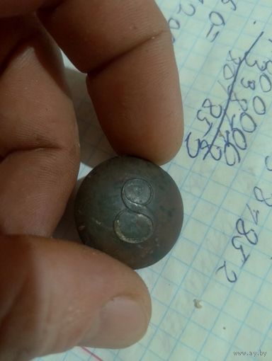Пуговица 8 офицерская