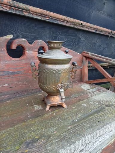 "Электро-самовар" ссср,без шнура, для антуража!