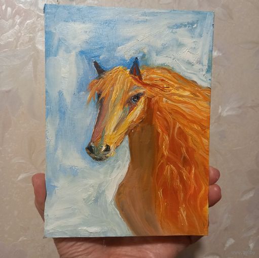 Лошадь картина