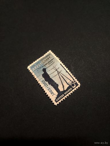 Почтовая марка США Гражданская война