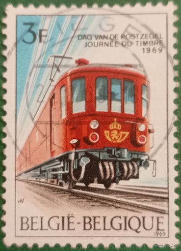 Бельгия 1969. Почтовый поезд