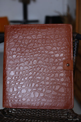 Папка кожаная советская, 1979 г.