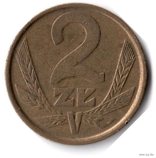 Польша. 2 злотых. 1983 г.