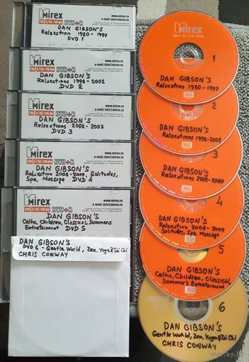 DVD MP3 дискография Dan GIBSON, Chris CONWAY - 6 DVD